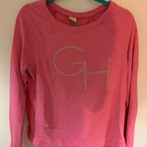 GIlly Hicks pink sweatshirt